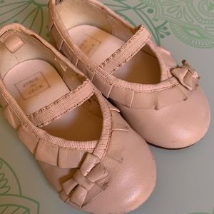 Janie and Jack girls dressy shoes flats size 5